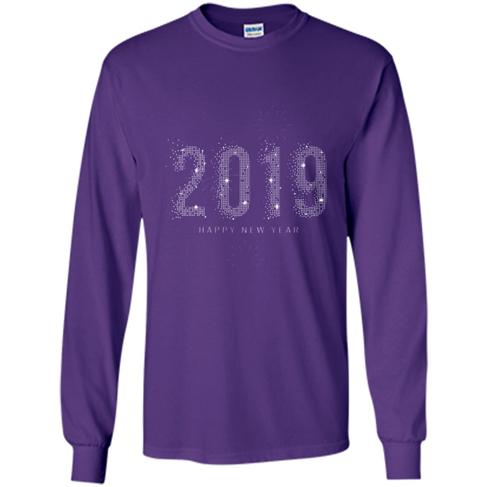 Happy New Year 2019 Sparkle Firework PINGPONG