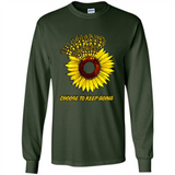 Semicolon Sunflower choose to keep going PINGPONG