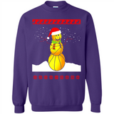 Basketball Santa Funny Christmas - Sweatshirt