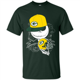 Jack Skellington The Nightmare Before Christmas-Packers Football - Shirt