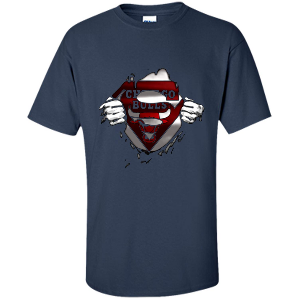 Chicago Bulls And Superman Fans - Shirt