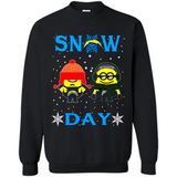 Snow Day Shirt For Los Angeles Chargers Vs Minion Fans pingpong
