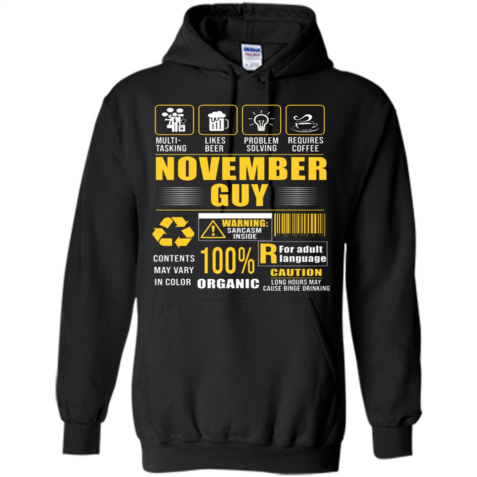November Guy Multitasking - Hoodie