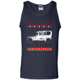 Christmas Ugly Sweater Automobile Ugly Christmas Sweater - Tank Top