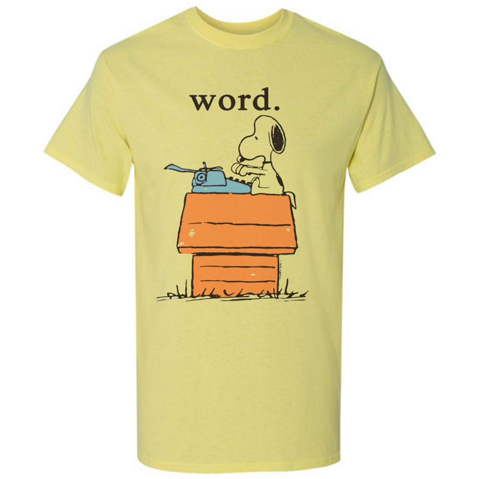 Snoopy Word - Shirt