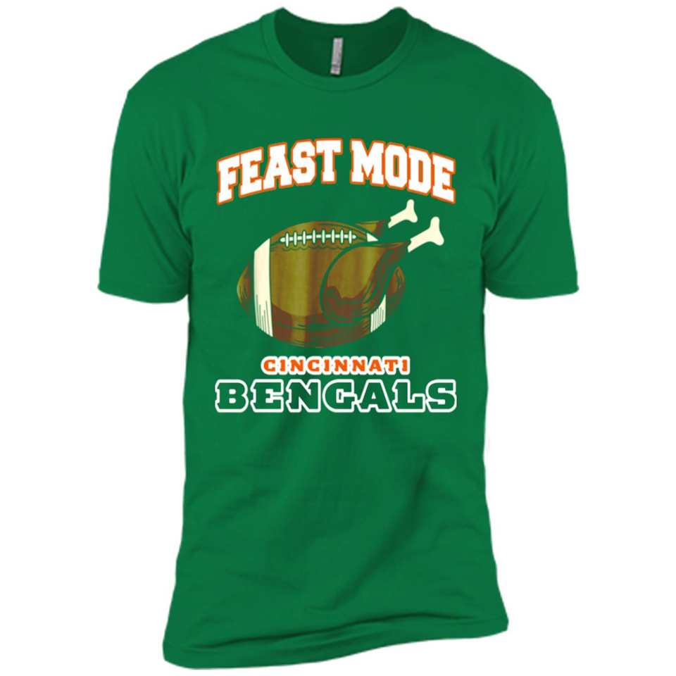 Feast Mode Bengals Shirt - Cincinnati Turkey Thanksgiving
