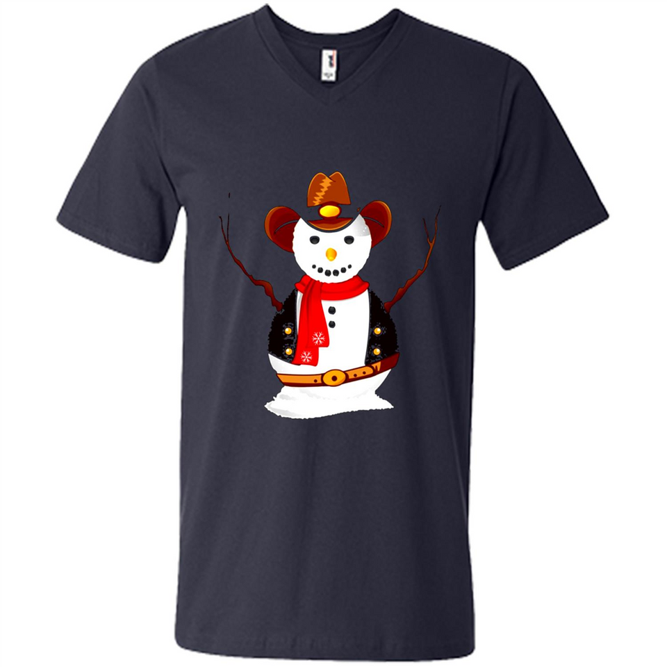Snowman Cowboy Merry Christmas Xmas