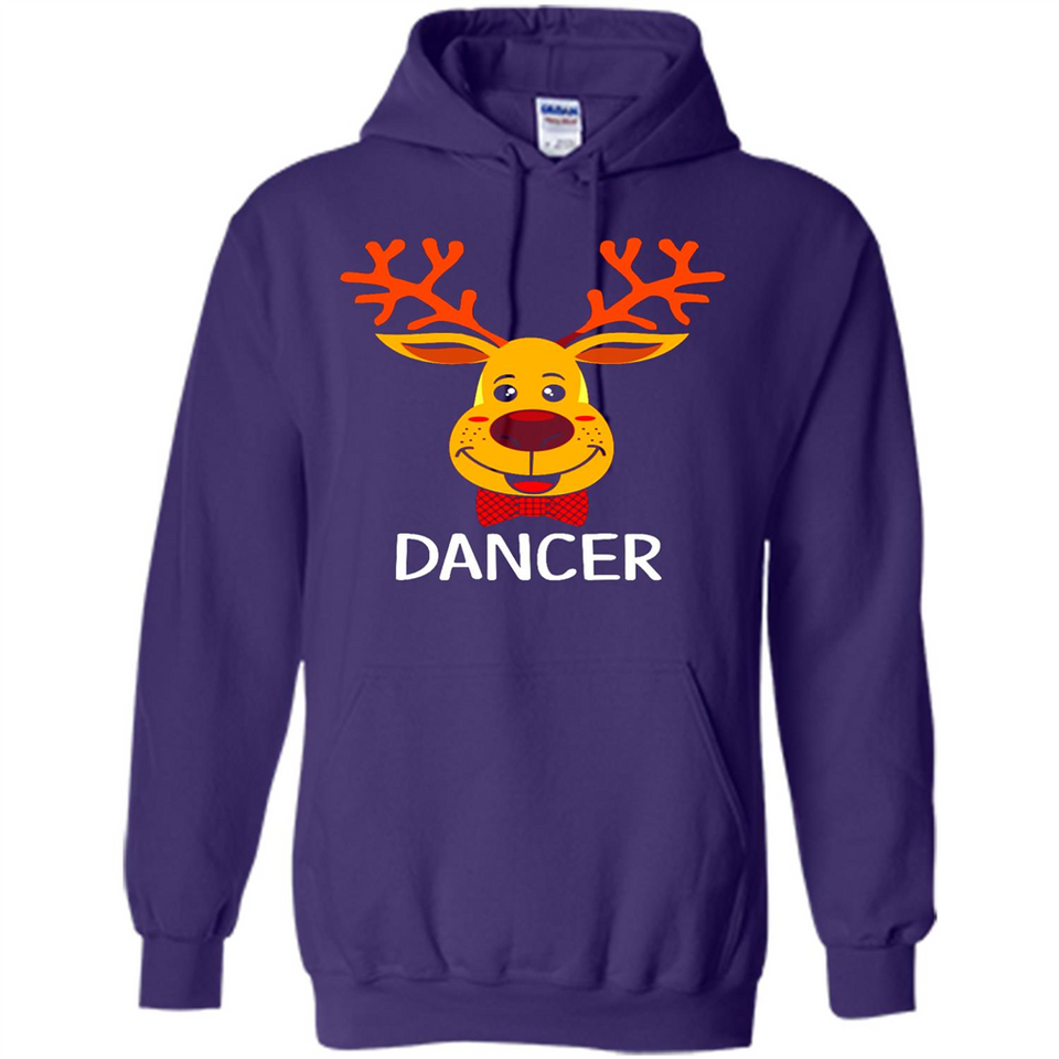 Dancer Santa Claus Funny Xmas Holiday T-Shirt - Hoodie