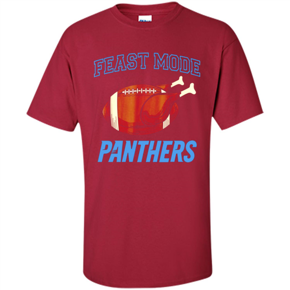 Feast Mode Panthers Shirt - Carolina Turkey Thanksgiving
