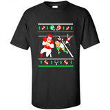 Santa vs Deer Football Ugly Christmas PINGPONG