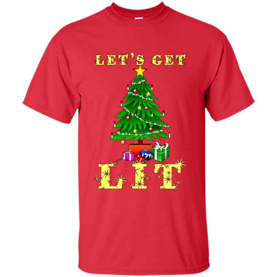 Let’s Get Lit Christmas Drinking sweater PINGPONG