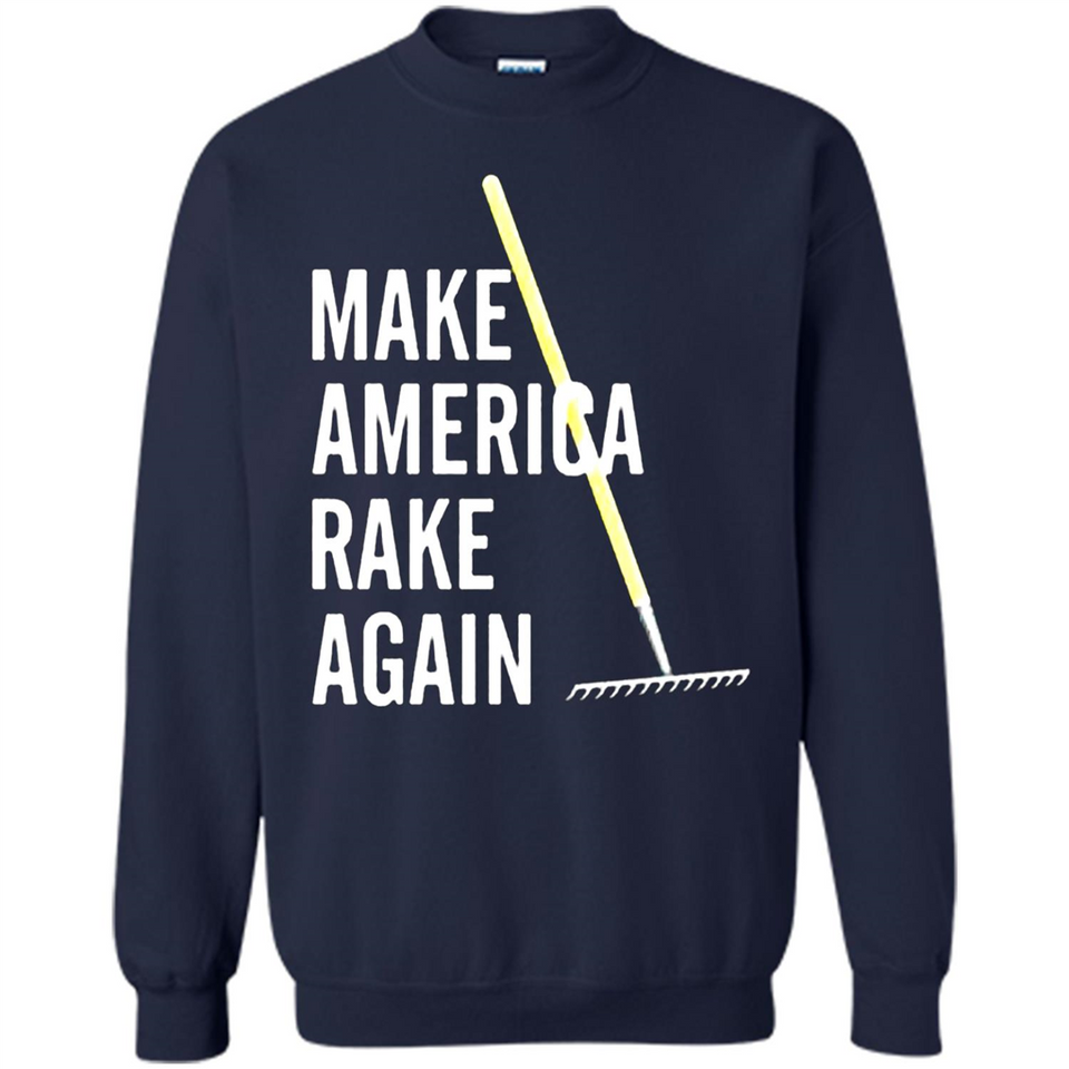 Make America Rake Again California Fires Paradise Youth T-Shirt PINGPONG - Sweatshirt