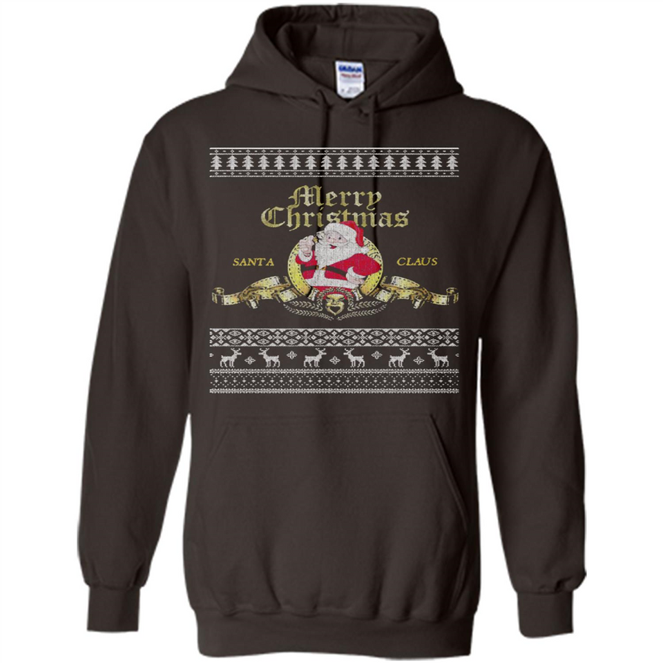 Christmas Santa Goldwyn Mayer Logo - Hoodie
