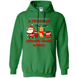 Never Underestimate An April Woman Watches Hallmark Movies Sweatshirt PINGPONG