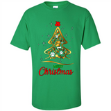 Merry Christmas Dogs Christmas Tree sweater PINGPONG