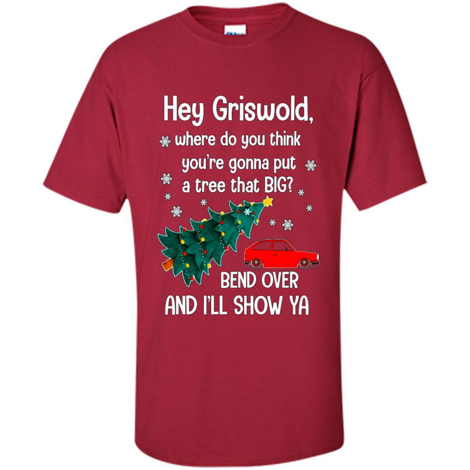 Hey Griswold Where Do You Think You’re Gonna Put A Tree Christmas PING PONG
