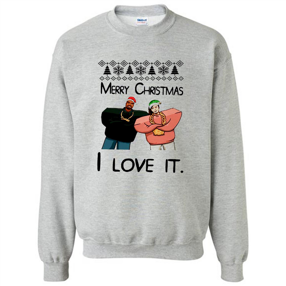 Drake Merry Christmas I love it sweatshirt PINGPONG - Sweatshirt