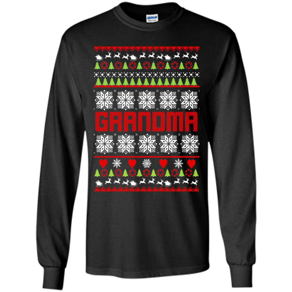 Grandma Ugly Christmas - Long Sleeve T-Shirt