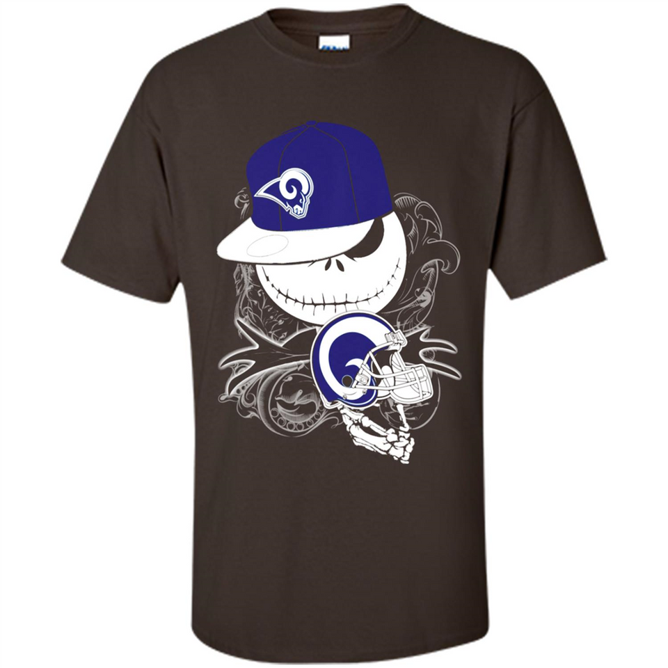 Jack Skellington The Nightmare Before Christmas-Rams Football - Shirt