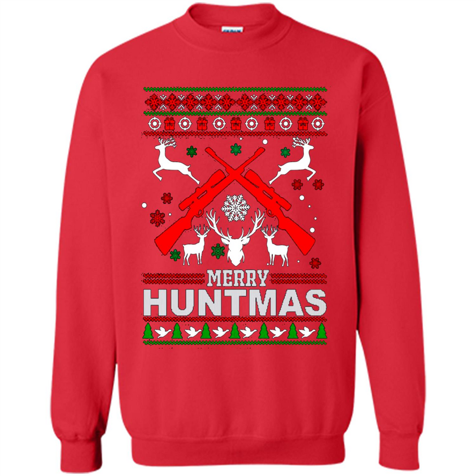 Merry Huntmas Christmas sweater PINGPONG