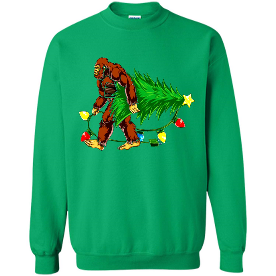 Hugging Christmas Tree Bigfoot PING PONG