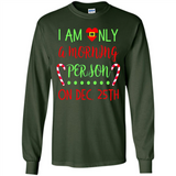 Funny Christmas Gift Santa - Long Sleeve T-Shirt