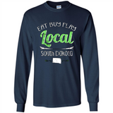 Eat Buy Play Local South Dakota Distressed PING PONG