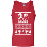 Puro Pinche Raiders Ugly Christmas Sweater - Tank Top