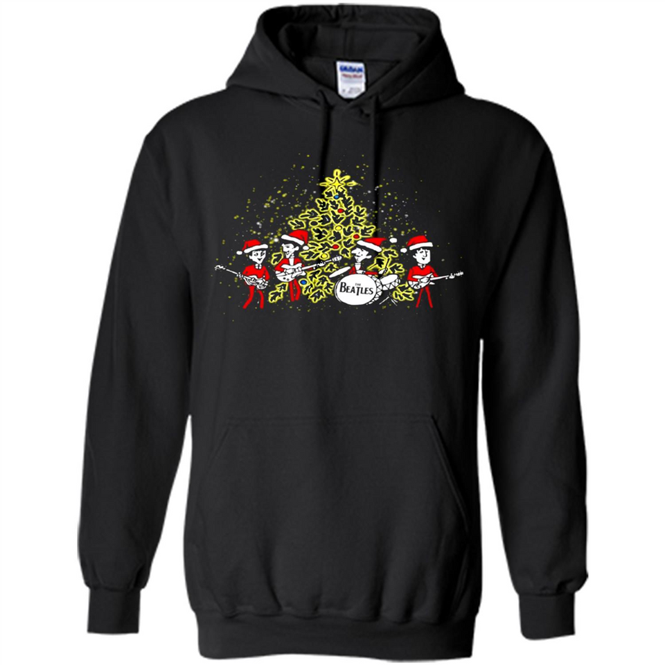 The Beatles chibi Christmas - Hoodie