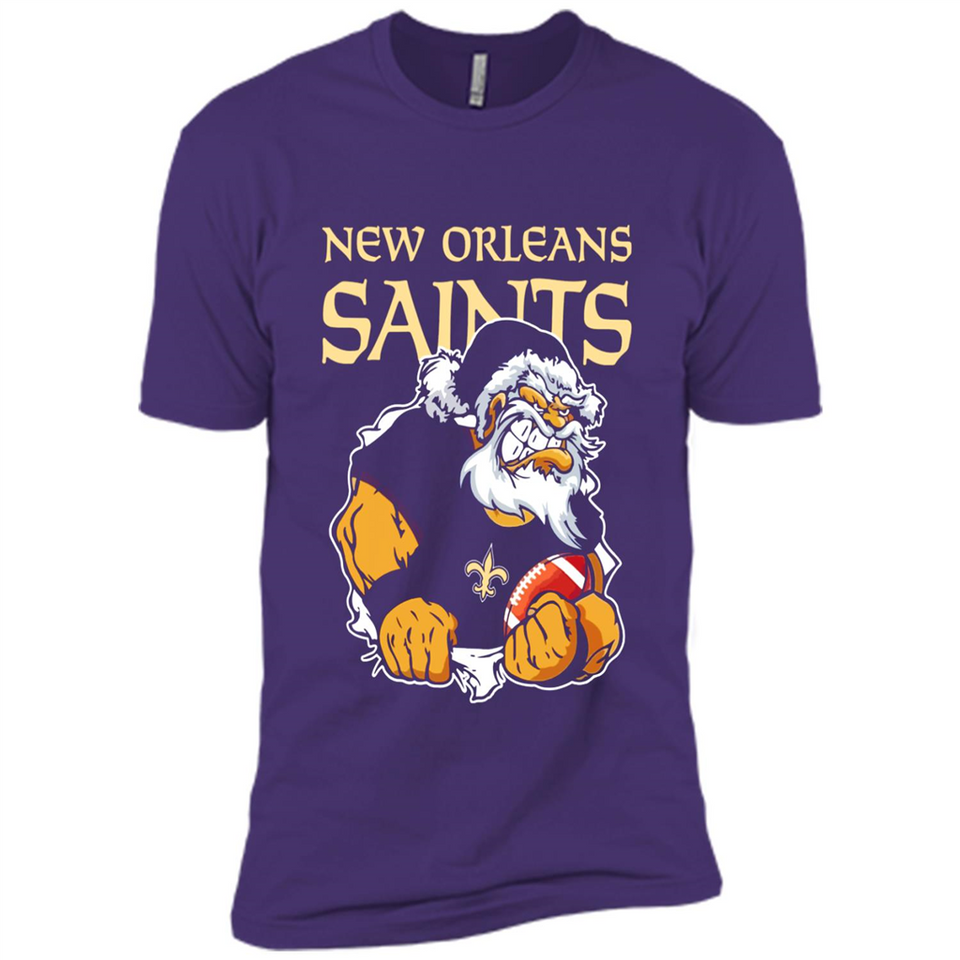 Grumpy Santa Claus New Orleans Saints Football Team PINGPONG
