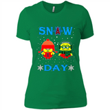 Snow Day Shirt For Los Angeles Angels Vs Minion Fans pingpong