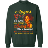 August Girl She Slays She Prays Beautiful Birthday PINGPONG