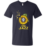 Utah Jazz Basketball Sunflower