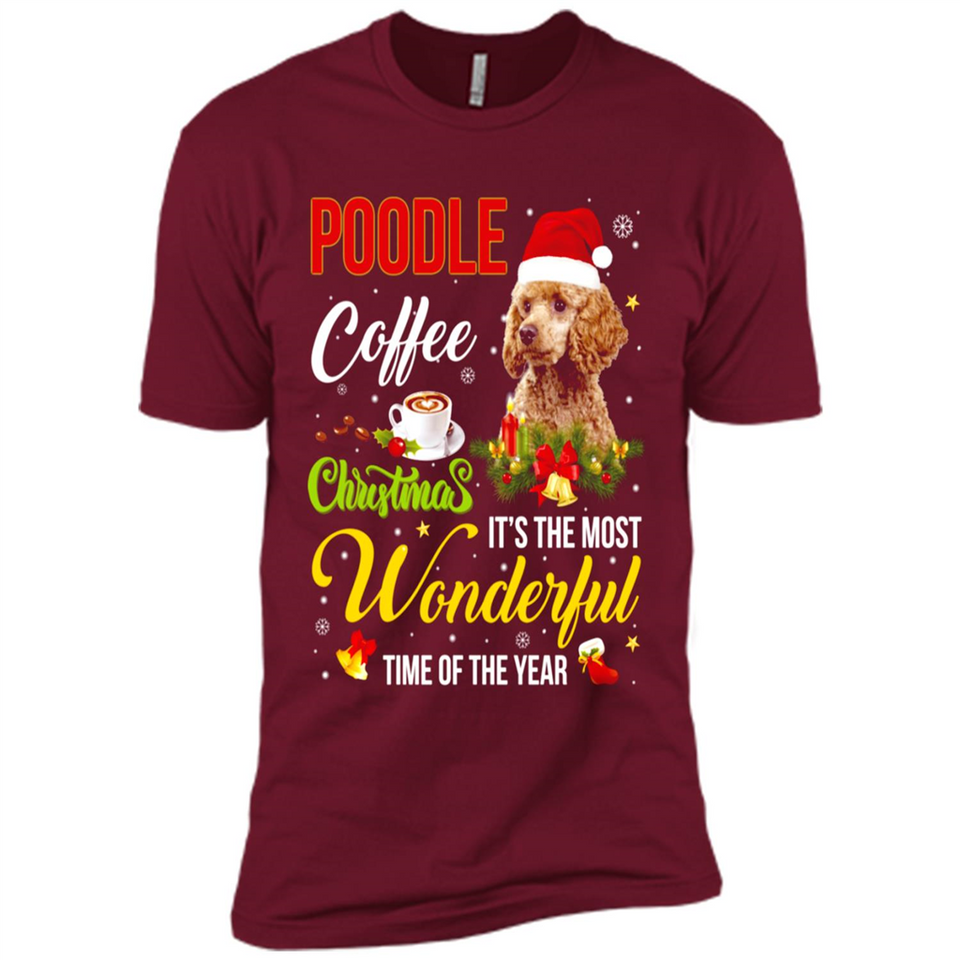 Poodle Coffee Wonderful Christmas