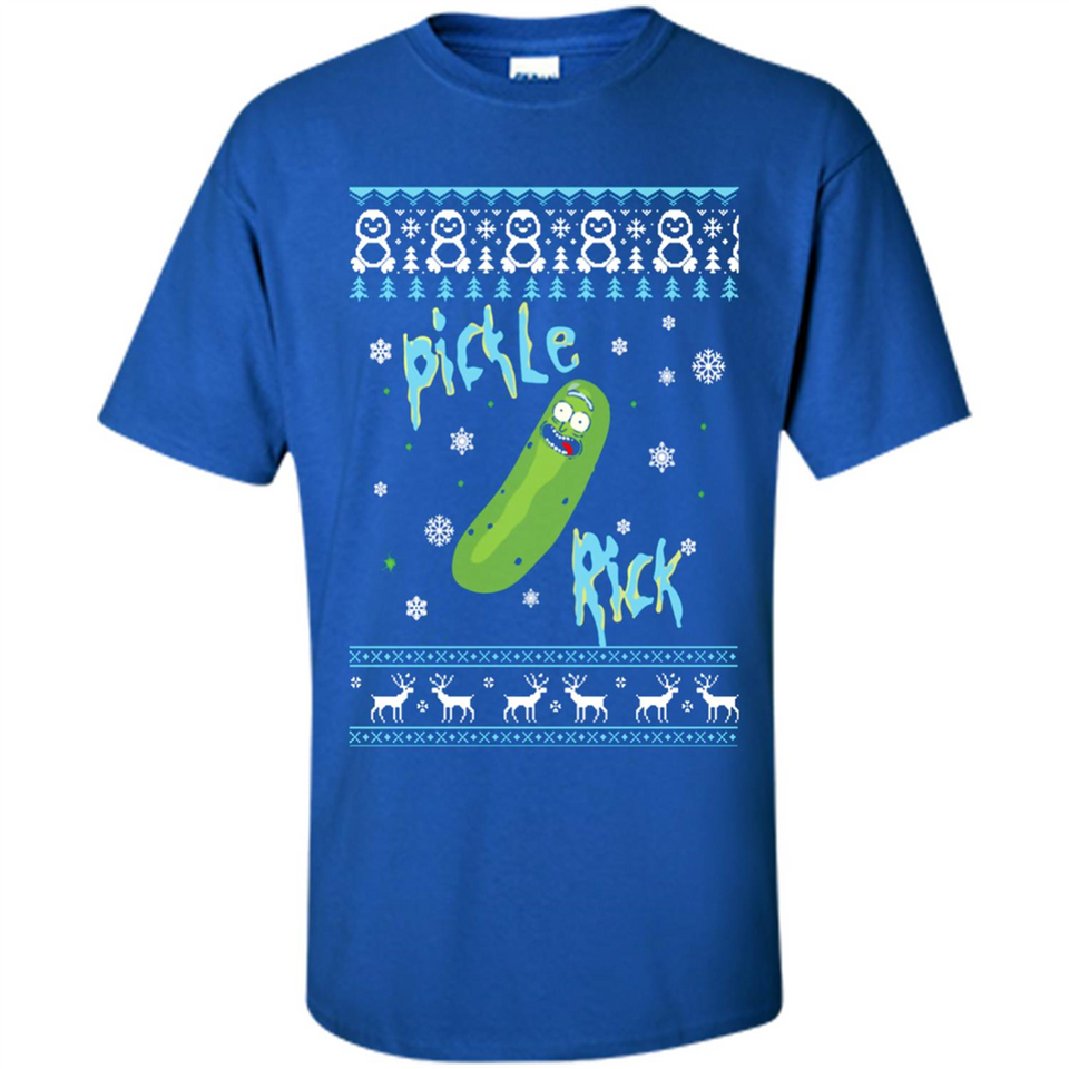 Rick and Morty Pickle Rick Ugly Christmas Sweater - Shirt