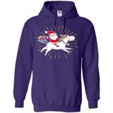 Unicorn And Santa Christmas - Hoodie