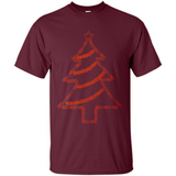 Tuba Text Christmas Tree Musical Instrument Holiday Shirt