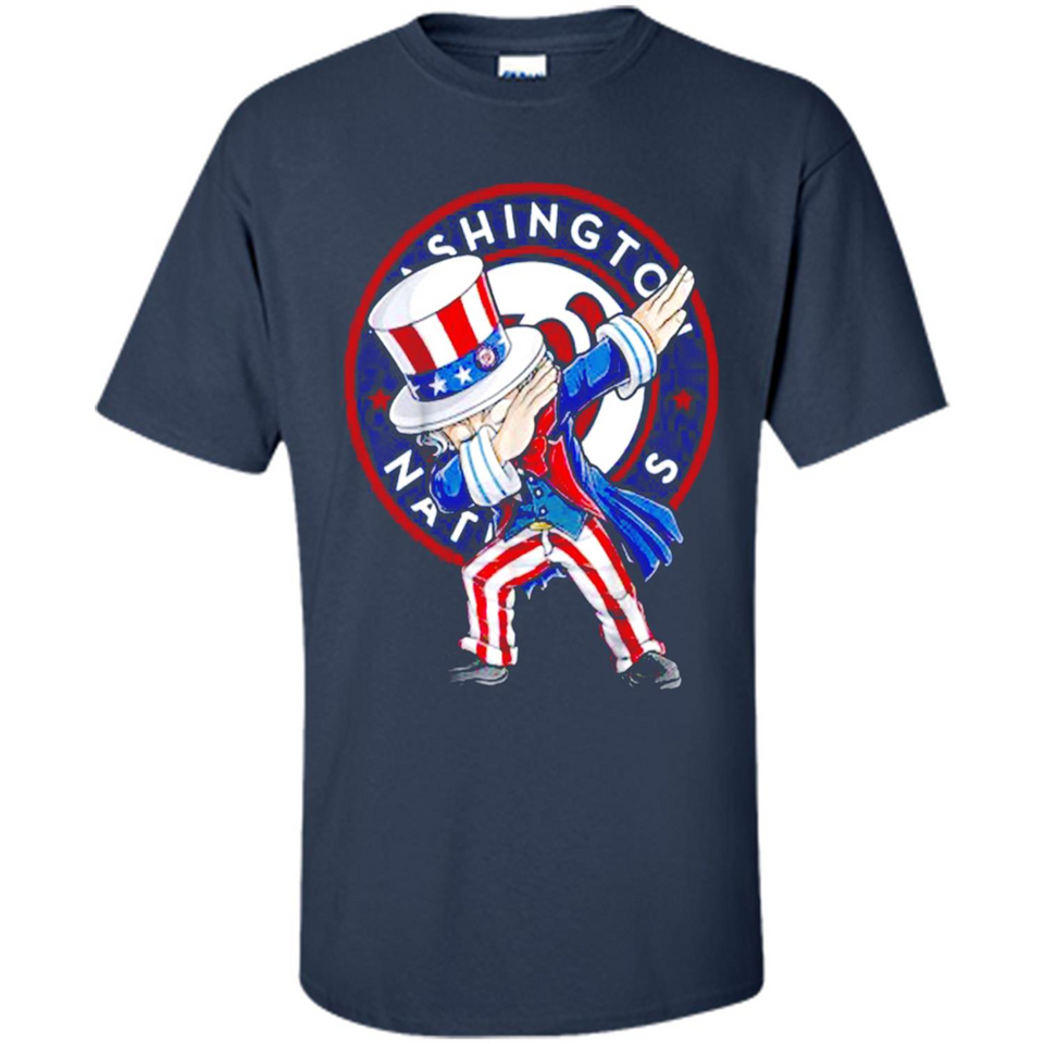 MLB WASHINGTON NATIONALS UNCLE SAM DABBING INDEPENDENCE DAY