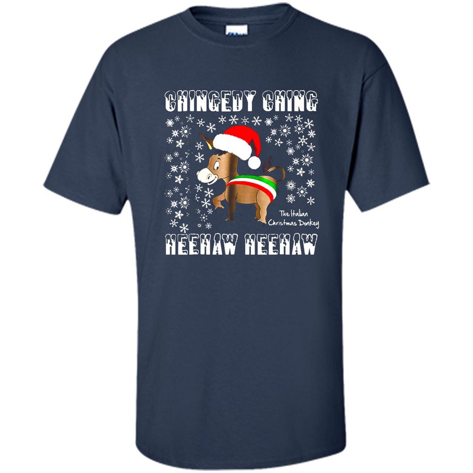 Amazing Dominick The Christmas Donkey-Italian Christmas Donkey - Shirt