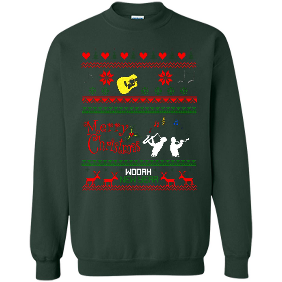 Music Ugly Christmas SweatShirt - Sweatshirt