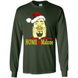 Home Malone Shirt Post Malone Christmas Sweatshirt - Long Sleeve T-Shirt