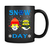 Snow Day Shirt For Indianapolis Colts Vs Minion Fans pingpong