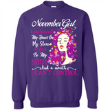 November Butterfly Girl - Sweatshirt