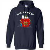 Peanuts By Schulz Snoopy Young Men_s Christmas - Hoodie