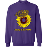 Semicolon Sunflower choose to keep going PINGPONG