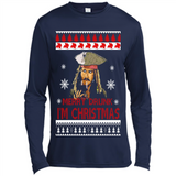 Jack sparrow Merry Drunk I'm Christmas - Canvas Long Sleeve T-Shirt