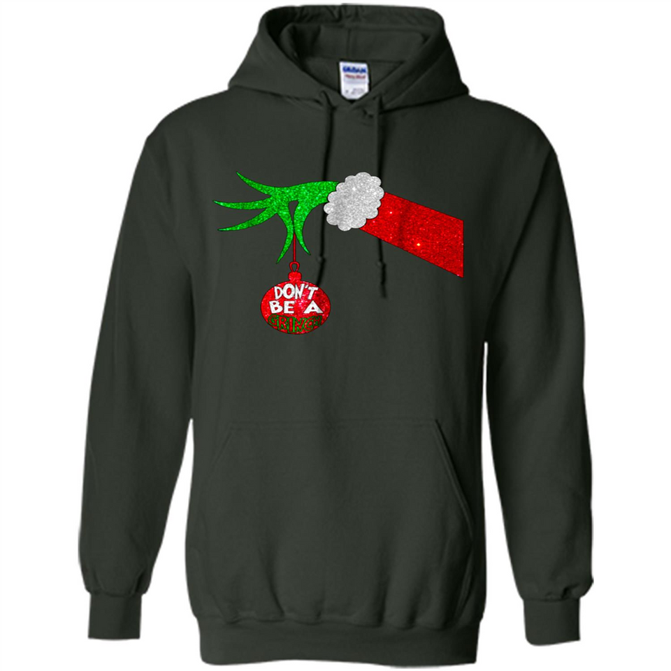 GRINCH HAND HOLDING CHRISTMAS ORNAMENT - DON'T BE A GRINCH PINGPONG