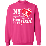 Stanford Cardinal Football My Heart is on that Field - Sweatshirt