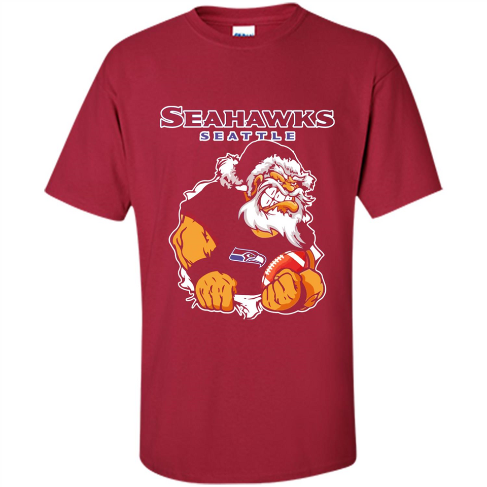 Grumpy Santa Claus Seahawks Seattle Football Team PINGPONG