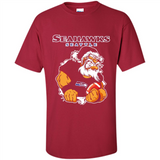 Grumpy Santa Claus Seahawks Seattle Football Team PINGPONG